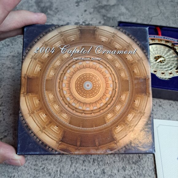 Texas State Capitol Interior Dome 2004 Christmas Holiday Ornament Collectible - Picture 12 of 12